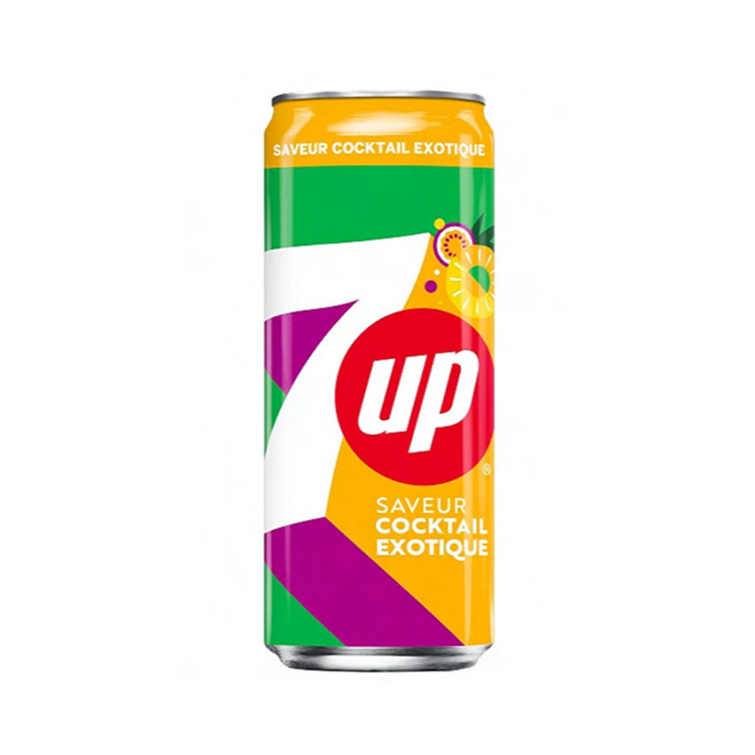 7up Exotique 330ml (France)