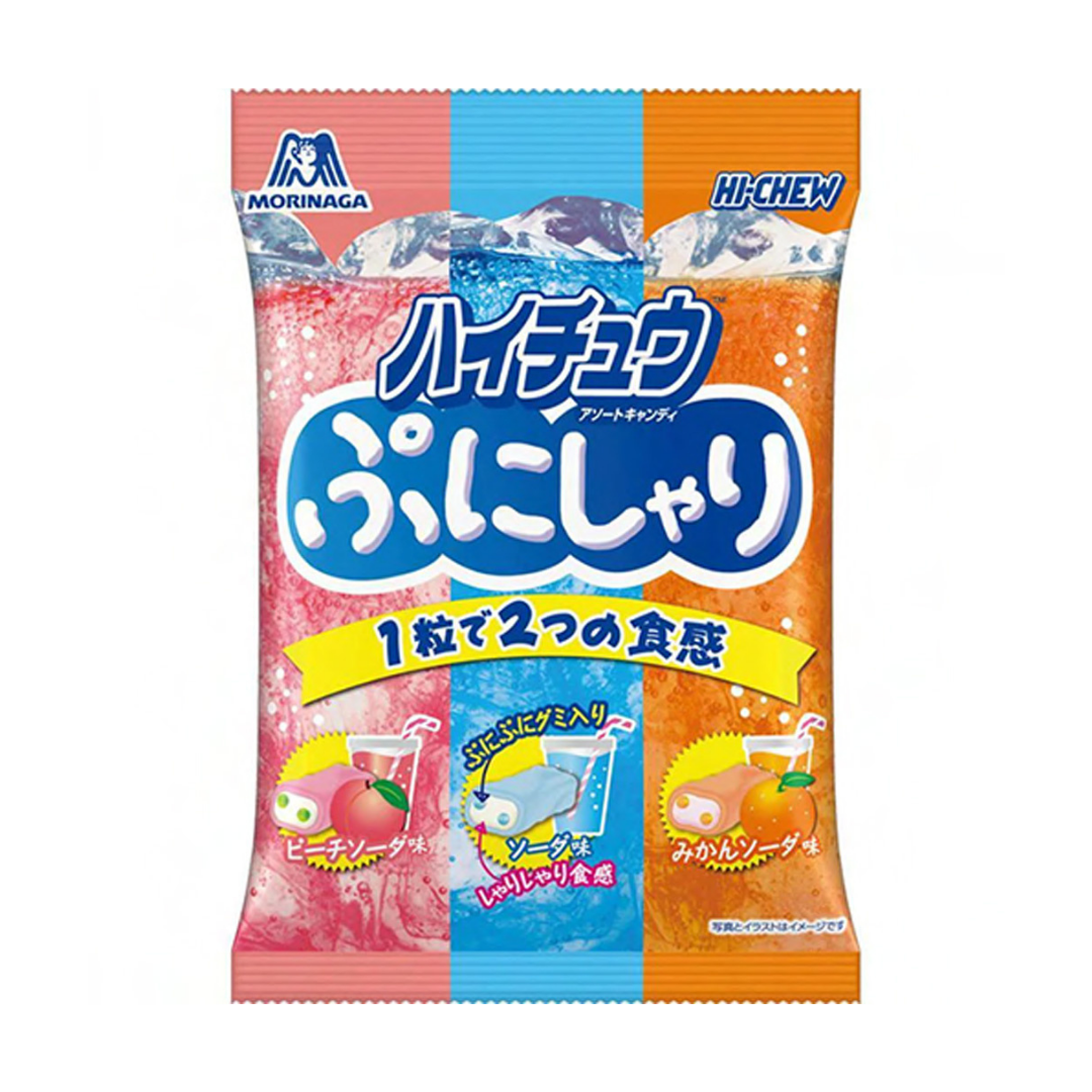 Hi Chew Punishari Assortment 68g (Japan)