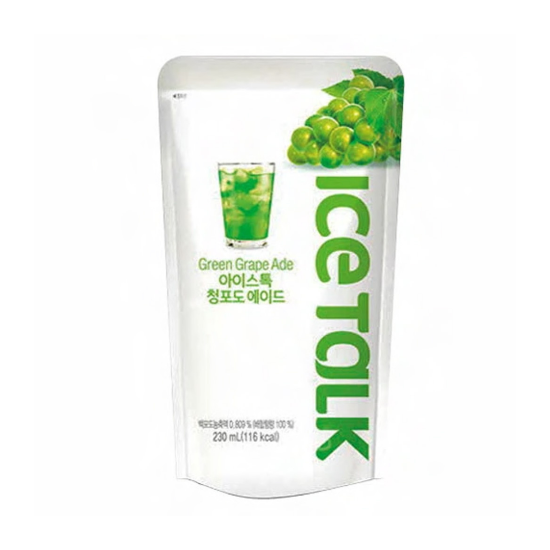 Ice Talk Green Grapeade 230ml (Korea)