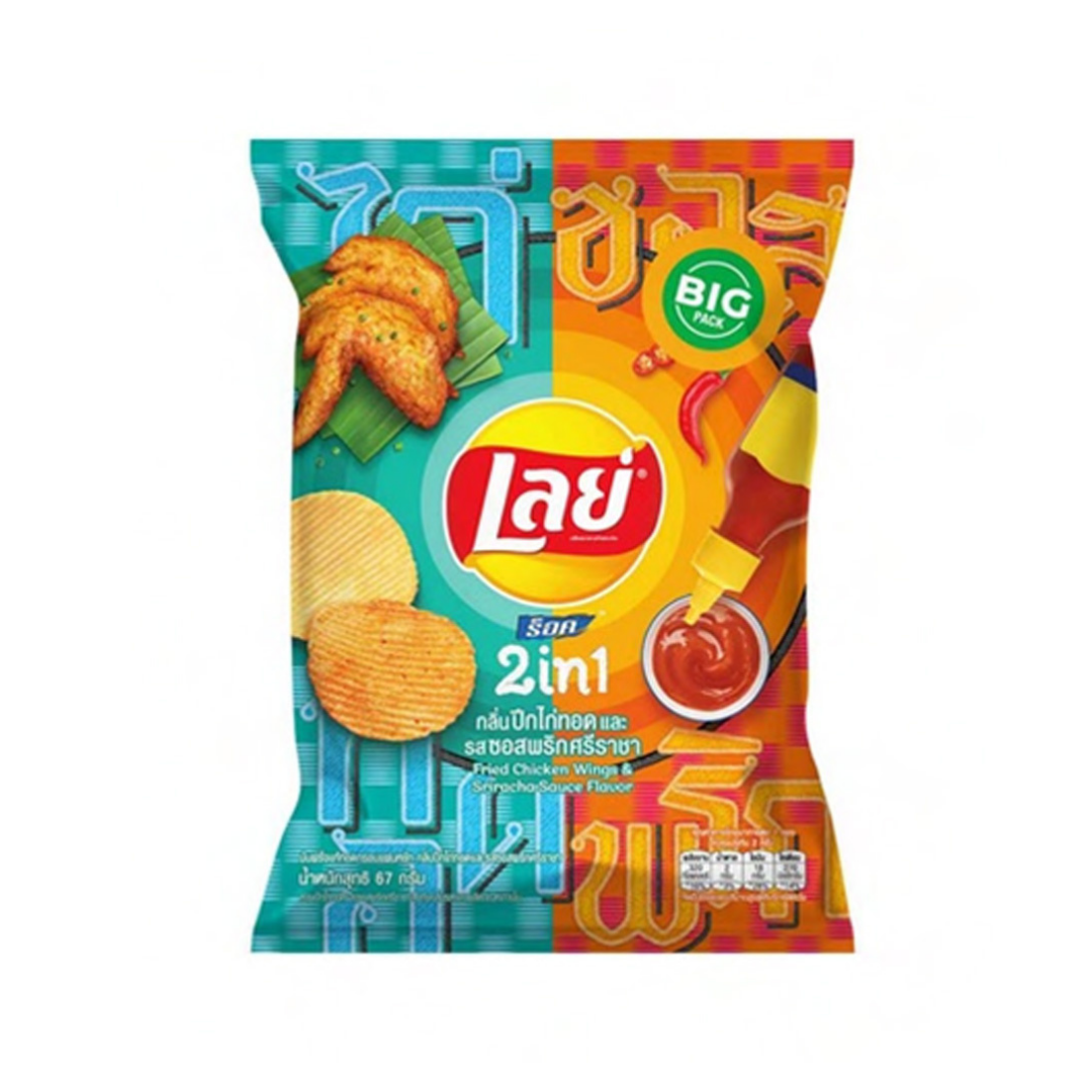 Lays Fried Chicken Siracha 40g (Thailand) (US)