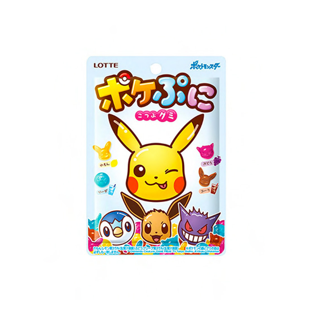 Lotte Pokemon Gummies Assorted Fruit 80g (Japan)