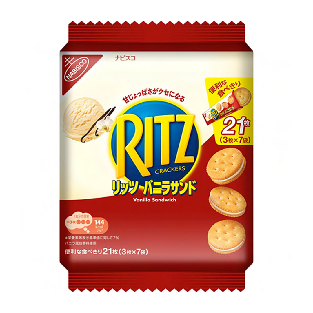 Ritz Family Bag Vanilla Sandwich 187g (Japan)