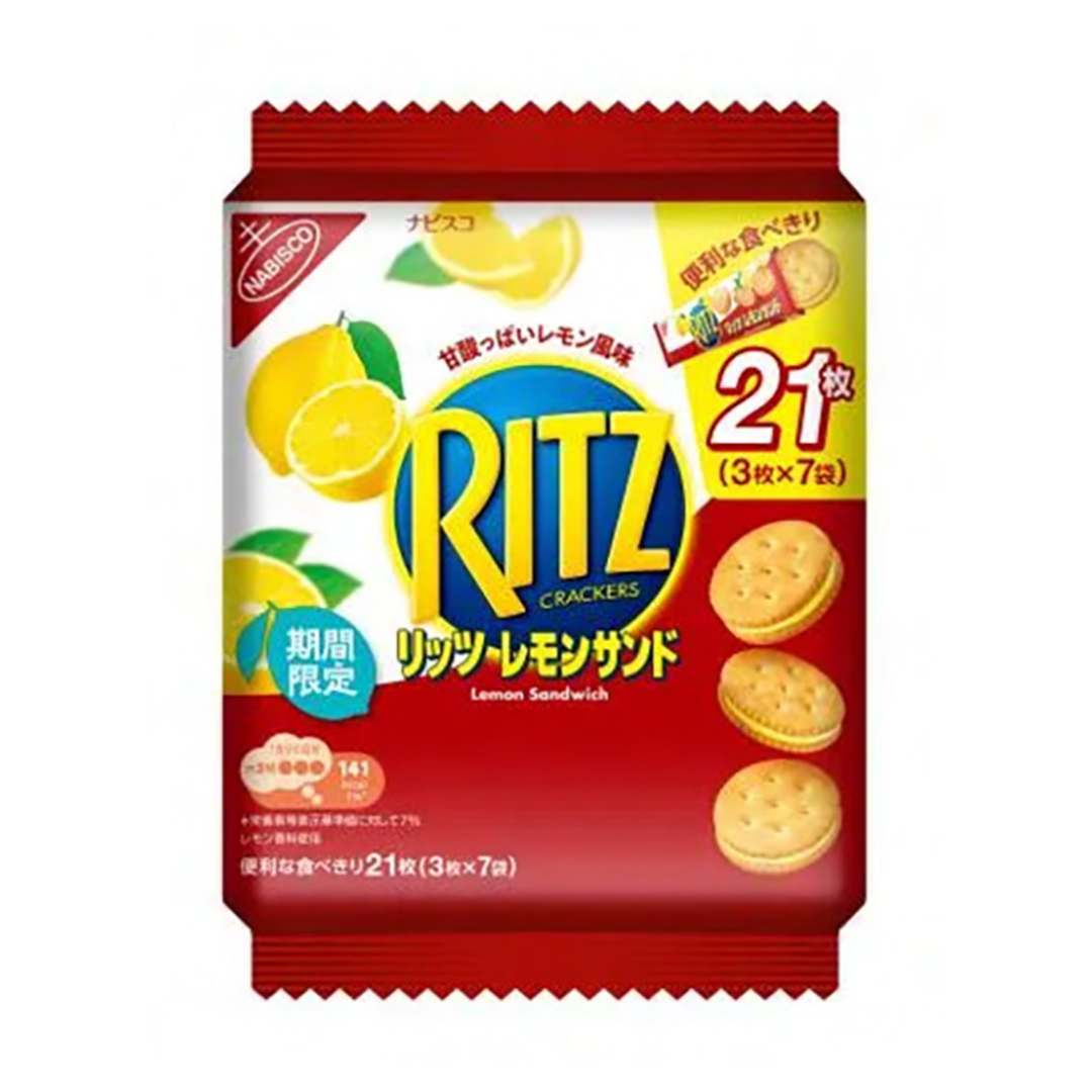 Ritz Family Pack Lemon 187g (Japan)