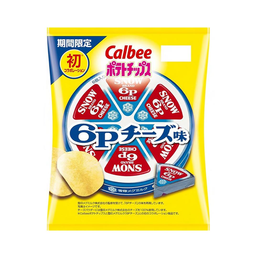 Calbee X Snow 6P Cheese 73g (Japan)