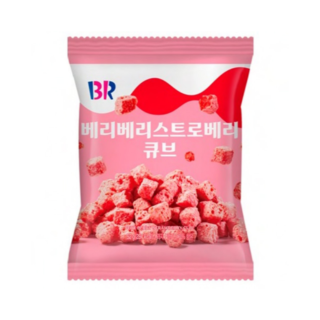 Baskin Robbins Berry Berry Strawberry Cube 52g (Korea)