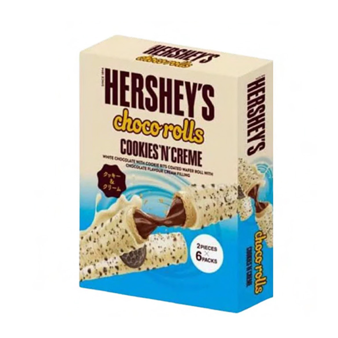 Hershey's Choco Rolls Cookies & Cream 108g (Japan)